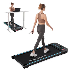 CITYSPORTS PRO Treadmill, Walking Pad, Portable Treadmill, 120kg, Powerful & Quiet Motor, Non-Slip & Comfortable Running Belt
