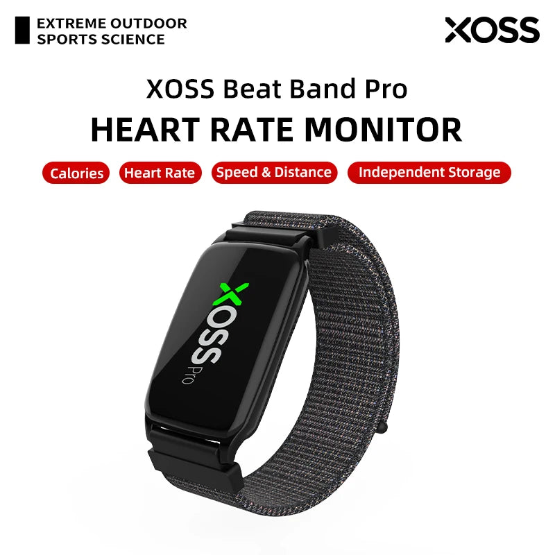BBP Heart Rate Monitor Armband IP68 Waterproof Beat Band Pro HRM for Cycling, Run, Swim Health Fitness Smart Bicycle Sensor