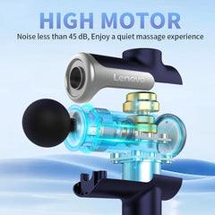 Lenovo brand massage device N3 deep massage, relieve muscle soreness, exercise and relax, LED touch screen design, portable, mul