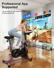 Bluetooth Exercise Bike for Home – S1 Magnetic Stationary Bike with 32 Resistance Levels