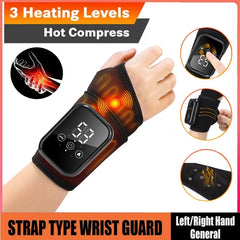 RecoverEase™ Wireless Wrist Massager – Heated Support for Everyday Comfort