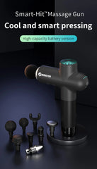 BOOSTER™ PowerPulse Elite Massage Gun – Professional Deep Tissue Percussion Massager for Muscle Recovery, Sports Therapy & Full Body Relaxation