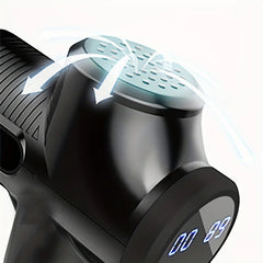 Fascial Massage Gun Electric Waist and Back Massager High-Frequency Vibration  Muscle Relaxation Electric Shoulder Massage Gun