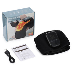 KneeRelief Pro™ Heated Massage Wrap – Rechargeable Heat & Vibration Therapy