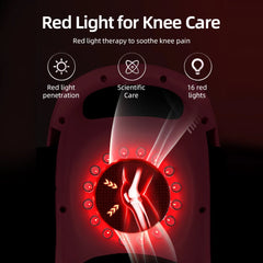 ActiveRelief™ Heated Knee Wrap – Rechargeable Massage Brace with Heat & Compression
