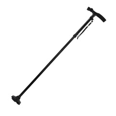 Folding Walking Stick With LED Light Adjustable Lightweight Anti-Slip Adult Walking Cane Old Men Crutch For The Elderly