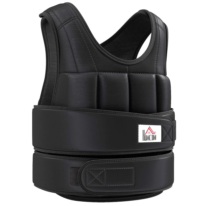 JOOBIKE 20KG Adjustable Weighted Vest – Weight Vest for Running, Walking, Cardio, Strength Training & Fitness