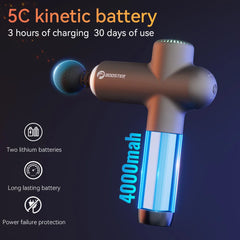 BOOSTER™ PowerPulse Elite Massage Gun – Professional Deep Tissue Percussion Massager for Muscle Recovery, Sports Therapy & Full Body Relaxation