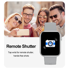 ChiBear Bluetooth Call Smartwatch Women 1.9" HD Display Support 120+ Sports Modes Heart Rate IP68 Waterproof Smart Watch ECG+PPG