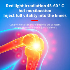 Recoverix Fitness Cordless Knee Massager with Heat, Vibration &amp; Infrared Comfort