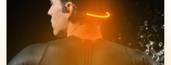 Bone Conduction Sports Headphones – IPX8 Waterproof Bluetooth 6.0 Earphones with 32GB MP3 Storage & LED Safety Light