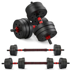 6-in-1 Adjustable Dumbbell & Kettlebell Set – Multi-Function Home Gym Weight Training Kit