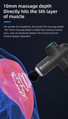 BOOSTER™ PowerPulse Elite Massage Gun – Professional Deep Tissue Percussion Massager for Muscle Recovery, Sports Therapy & Full Body Relaxation