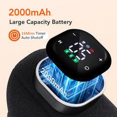 Electric Cordless Heated Ankle Guard Massager for Right or Left Foot Vibration Massage Wristband Hot Compress Ankle Wrist Brace