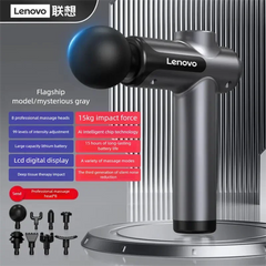 Lenovo brand massage device N3 deep massage, relieve muscle soreness, exercise and relax, LED touch screen design, portable, mul