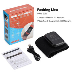 RecoverEase™ Wireless Wrist Massager – Heated Support for Everyday Comfort