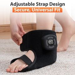 New Wireless Air Pressure Ankle Massager Electric Heating Vibration Massage Airbag Compression Foot Ankle Muscle Relaxation Care