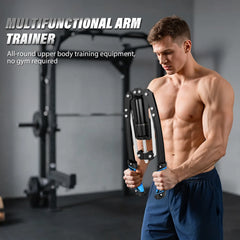 Adjustable Hydraulic Power Twister – 10–200kg Arm & Chest Strength Trainer
