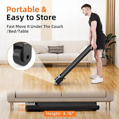 90CM Long Walking Area 200 lb Walking Pad ,Under Desk Treadmill with Remote Control ,2 in 1 Portable Walking Treadmill for Home