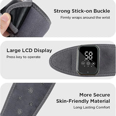 RecoverEase™ Wireless Wrist Massager – Heated Support for Everyday Comfort
