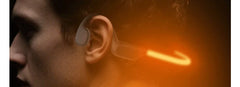 Bone Conduction Sports Headphones – IPX8 Waterproof Bluetooth 6.0 Earphones with 32GB MP3 Storage & LED Safety Light