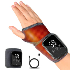 RecoverEase™ Wireless Wrist Massager – Heated Support for Everyday Comfort