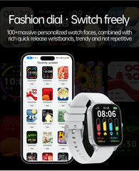 New Smart Watch Man 1000mAh Long Standby Outdoor Smartwatch Men IP68 Waterproof Heart Rate Sport BT Call Big Battery Smart Watch