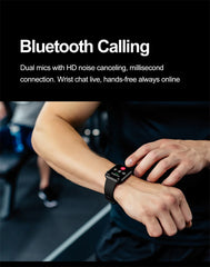 ChiBear Bluetooth Call Smartwatch Women 1.9" HD Display Support 120+ Sports Modes Heart Rate IP68 Waterproof Smart Watch ECG+PPG