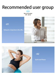 Lenovo brand massage device N3 deep massage, relieve muscle soreness, exercise and relax, LED touch screen design, portable, mul