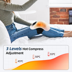 ActiveRelief™ Heated Knee Wrap – Rechargeable Massage Brace with Heat & Compression