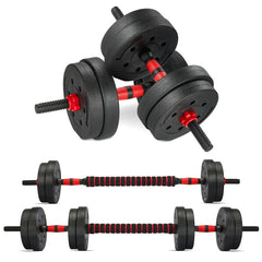 6-in-1 Adjustable Dumbbell & Kettlebell Set – Multi-Function Home Gym Weight Training Kit
