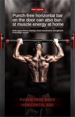 Large Door Horizontal Bar Steel Adjustable Training Bars For Home Sport Workout Pull Up Arm Training Sit Up Bar Fitness Equipm