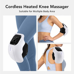 Recoverix Fitness Cordless Knee Massager with Heat, Vibration &amp; Infrared Comfort